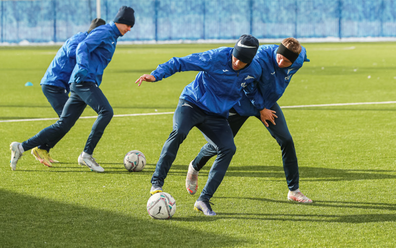 Тренировка «Зенита»-м в «Газпром»-Академии