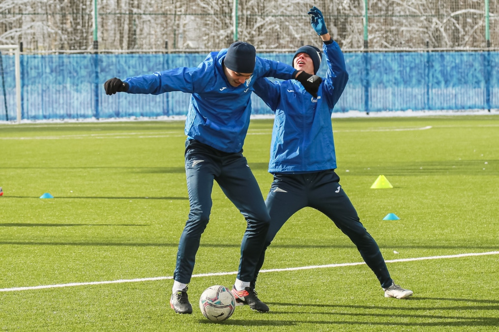 Тренировка «Зенита»-м в «Газпром»-Академии