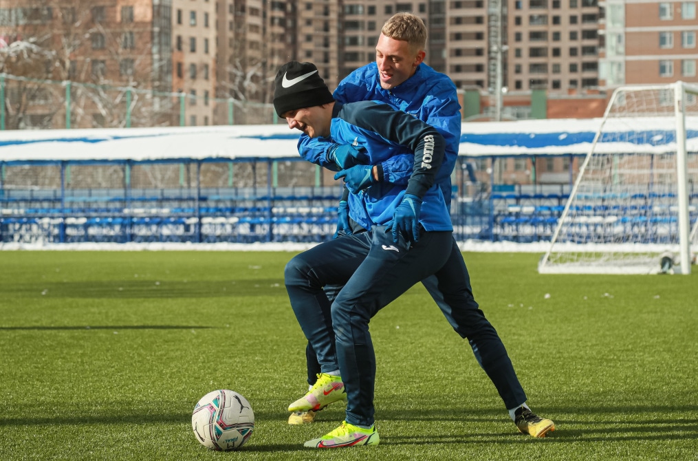 Тренировка «Зенита»-м в «Газпром»-Академии