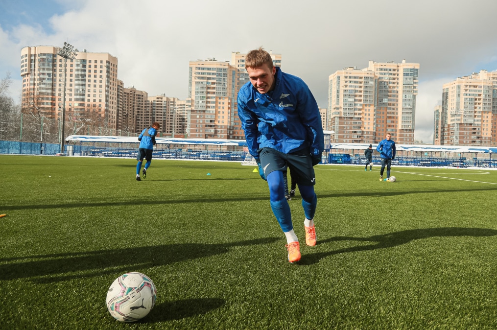 Тренировка «Зенита»-м в «Газпром»-Академии