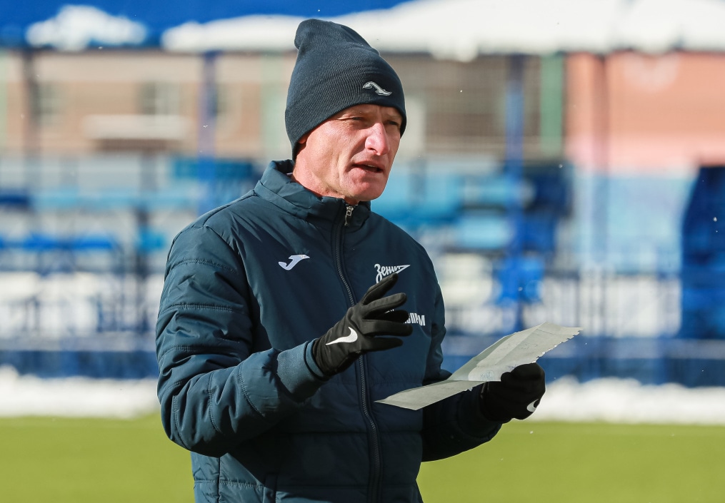 Тренировка «Зенита»-м в «Газпром»-Академии