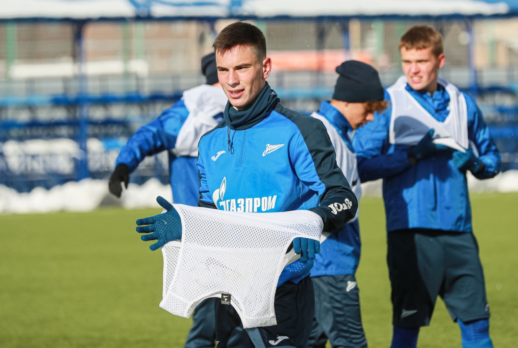 Тренировка «Зенита»-м в «Газпром»-Академии