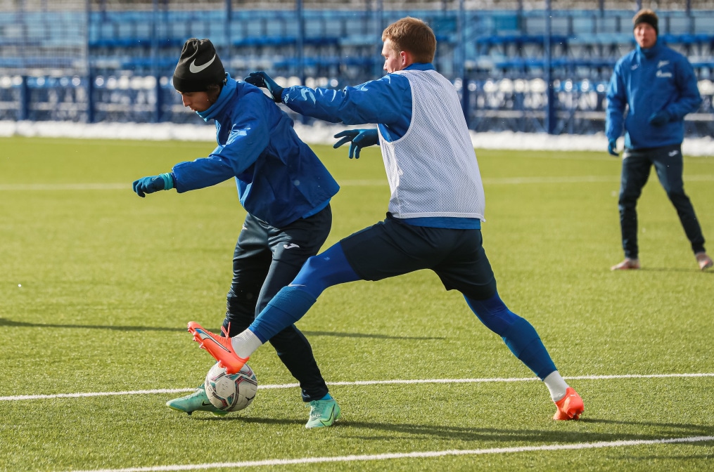 Тренировка «Зенита»-м в «Газпром»-Академии