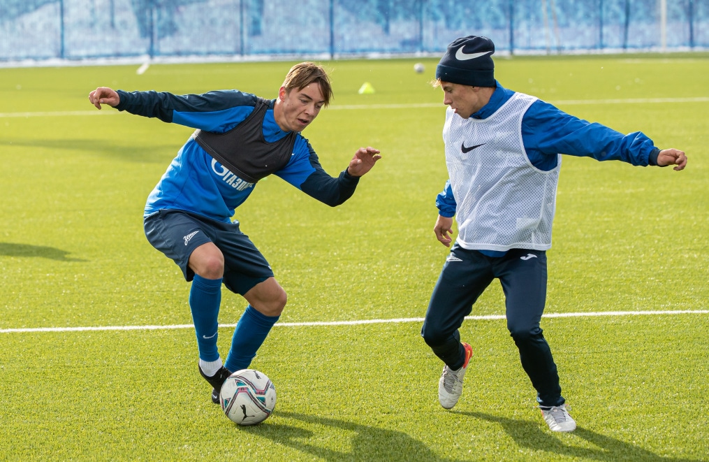 Тренировка «Зенита»-м в «Газпром»-Академии