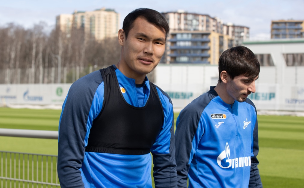 Открытая тренировка «Зенита» перед матчем с «Динамо»