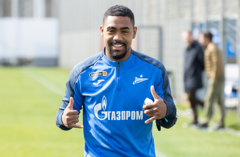 Открытая тренировка «Зенита» перед матчем с «Динамо»