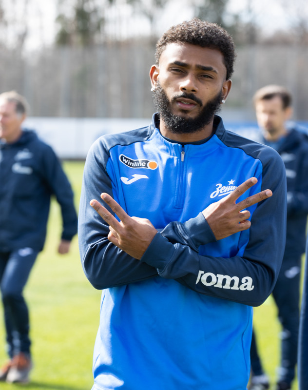 Открытая тренировка «Зенита» перед матчем с «Динамо»