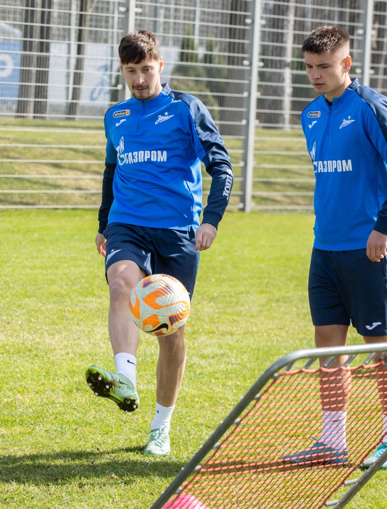 Открытая тренировка «Зенита» перед матчем с «Динамо»
