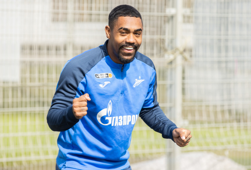 Открытая тренировка «Зенита» перед матчем с «Динамо»