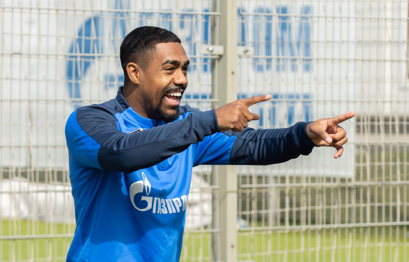 Открытая тренировка «Зенита» перед матчем с «Динамо»