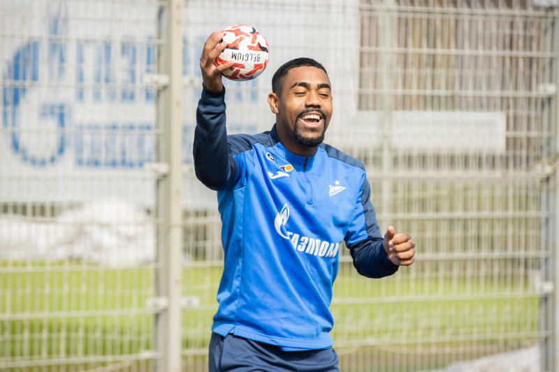 Открытая тренировка «Зенита» перед матчем с «Динамо»