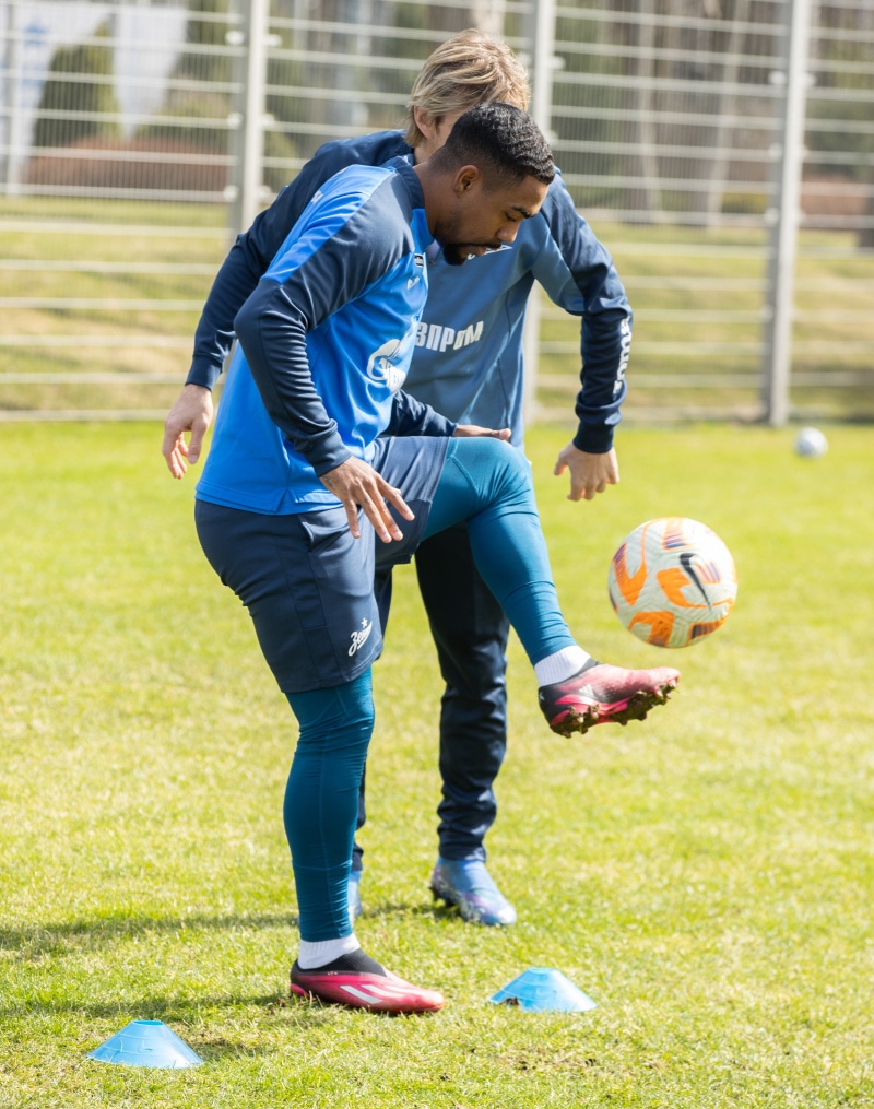 Открытая тренировка «Зенита» перед матчем с «Динамо»