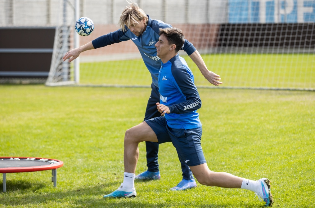 Открытая тренировка «Зенита» перед матчем с «Динамо»