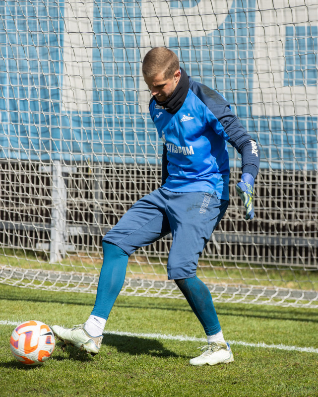 Открытая тренировка «Зенита» перед матчем с «Динамо»