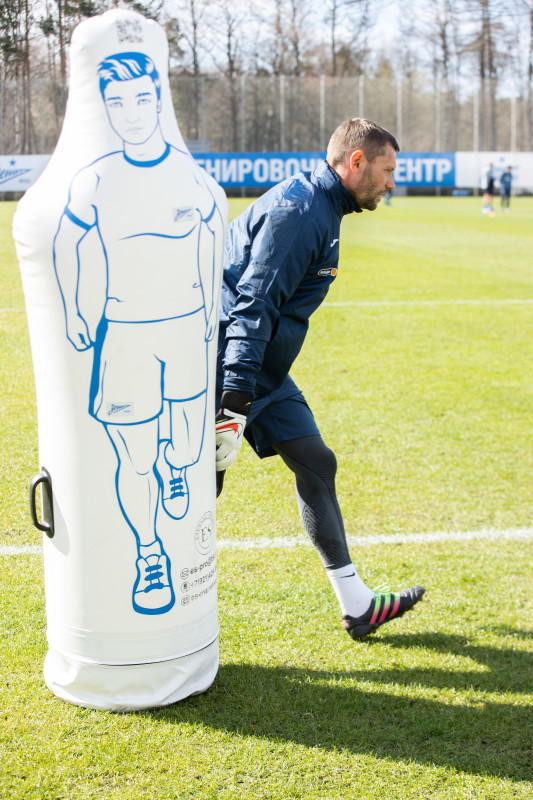 Открытая тренировка «Зенита» перед матчем с «Динамо»