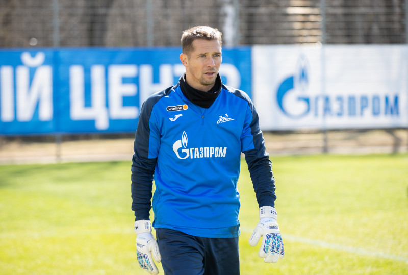 Открытая тренировка «Зенита» перед матчем с «Динамо»