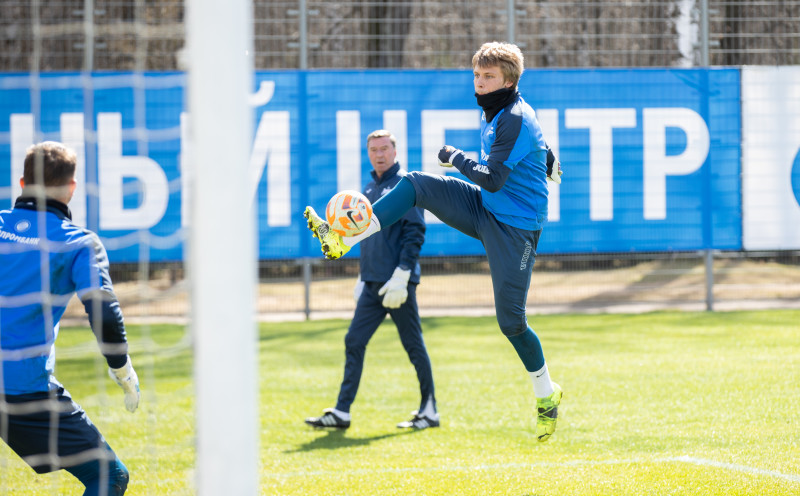 Открытая тренировка «Зенита» перед матчем с «Динамо»