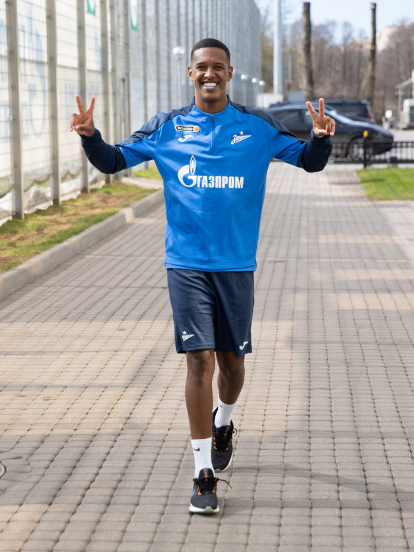 Открытая тренировка «Зенита» перед матчем с «Динамо»