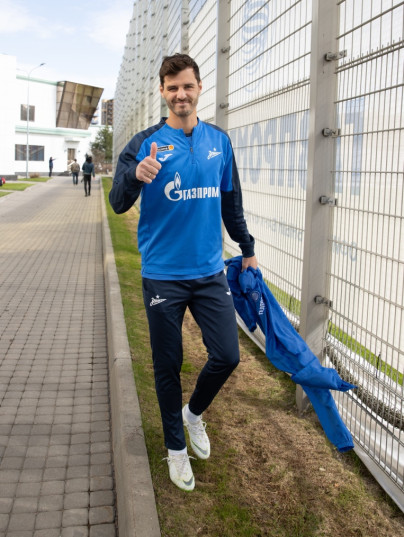 Открытая тренировка «Зенита» перед матчем с «Динамо»