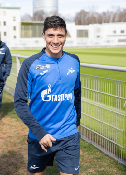 Открытая тренировка «Зенита» перед матчем с «Динамо»