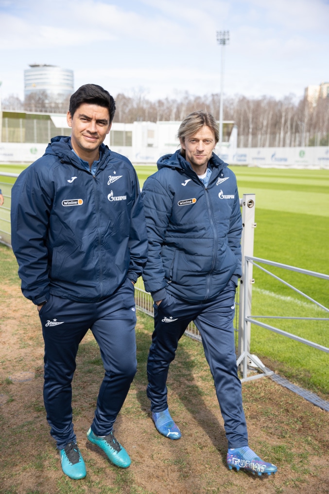 Открытая тренировка «Зенита» перед матчем с «Динамо»