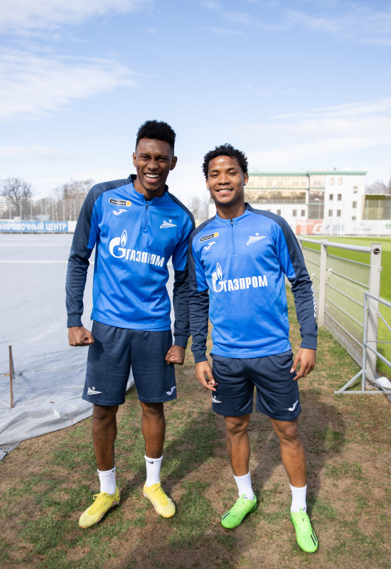 Открытая тренировка «Зенита» перед матчем с «Динамо»