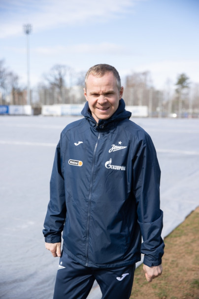 Открытая тренировка «Зенита» перед матчем с «Динамо»