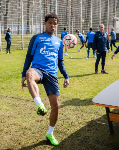 Открытая тренировка «Зенита» перед матчем с «Динамо»