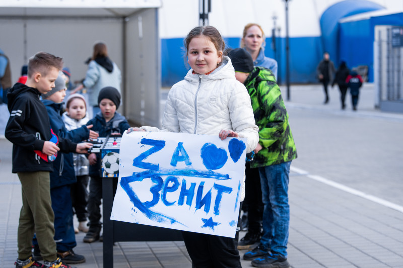 Фан-Променад на матче МФЛ 2022/23, «Зенит» — «Краснодар»