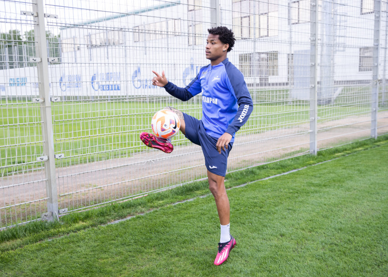 Тренировка «Зенита» перед матчем с «Оренбургом»