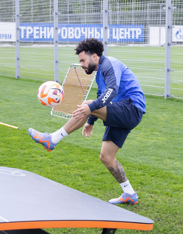 Тренировка «Зенита» перед матчем с «Оренбургом»