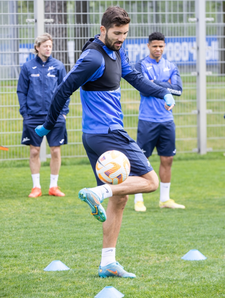 Тренировка «Зенита» перед матчем с «Оренбургом»
