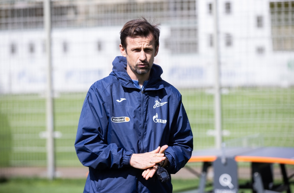 Тренировка «Зенита» перед матчем с «Оренбургом»