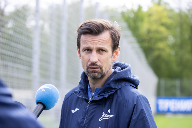 Пресс-брифинг Сергея Семака перед матчем с «Оренбургом»