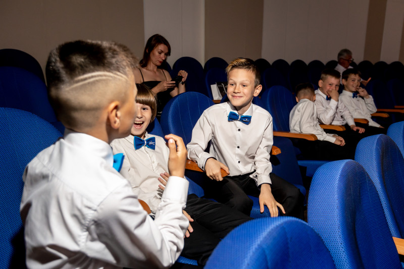 Выпускной воспитанников Академии ФК «Зенит»