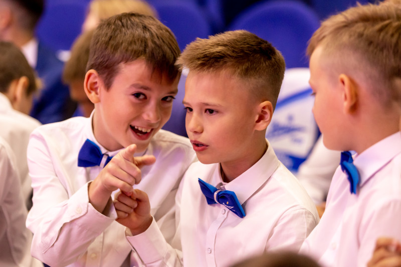 Выпускной воспитанников Академии ФК «Зенит»