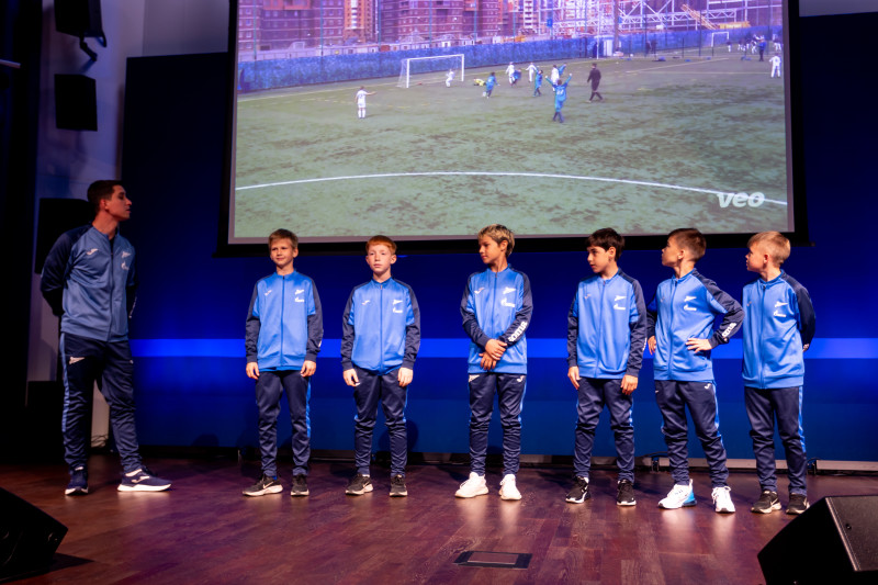 Выпускной воспитанников Академии ФК «Зенит»