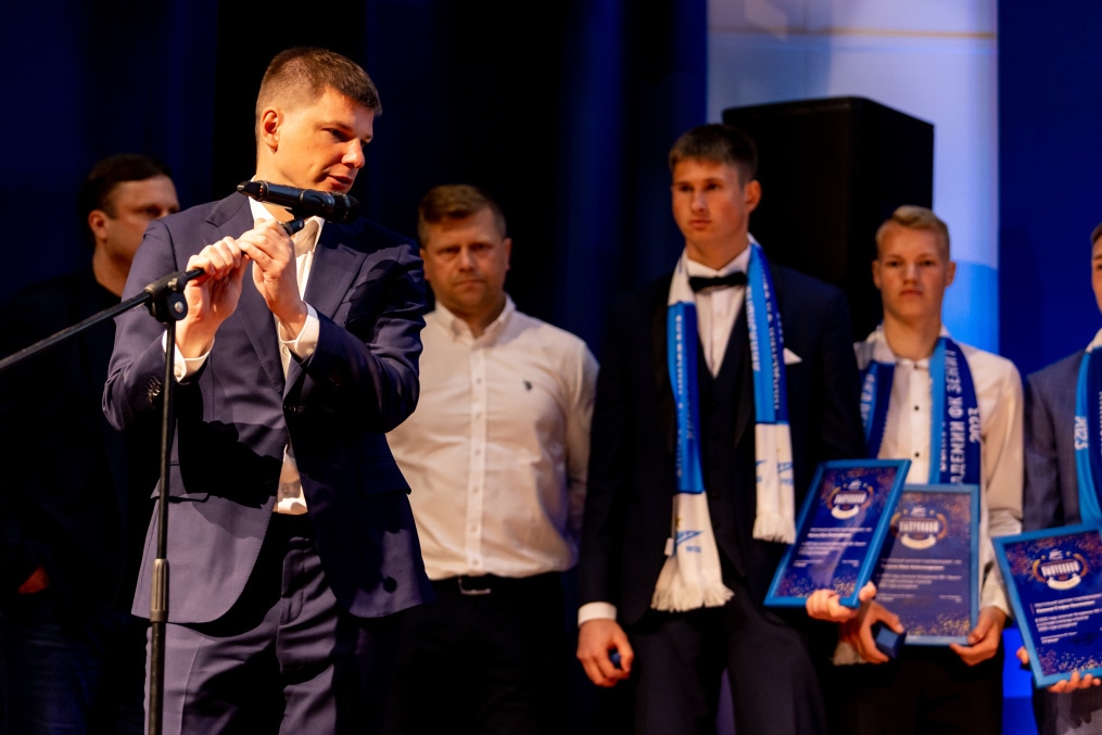 Выпускной воспитанников Академии ФК «Зенит»