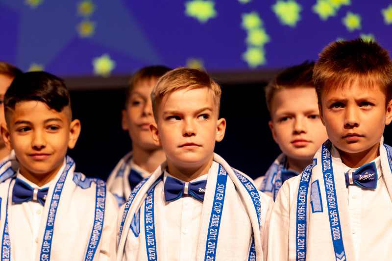 Выпускной воспитанников Академии ФК «Зенит»