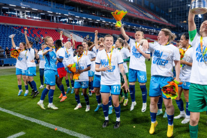 Церемония награждения победителей Winline Суперкубка России