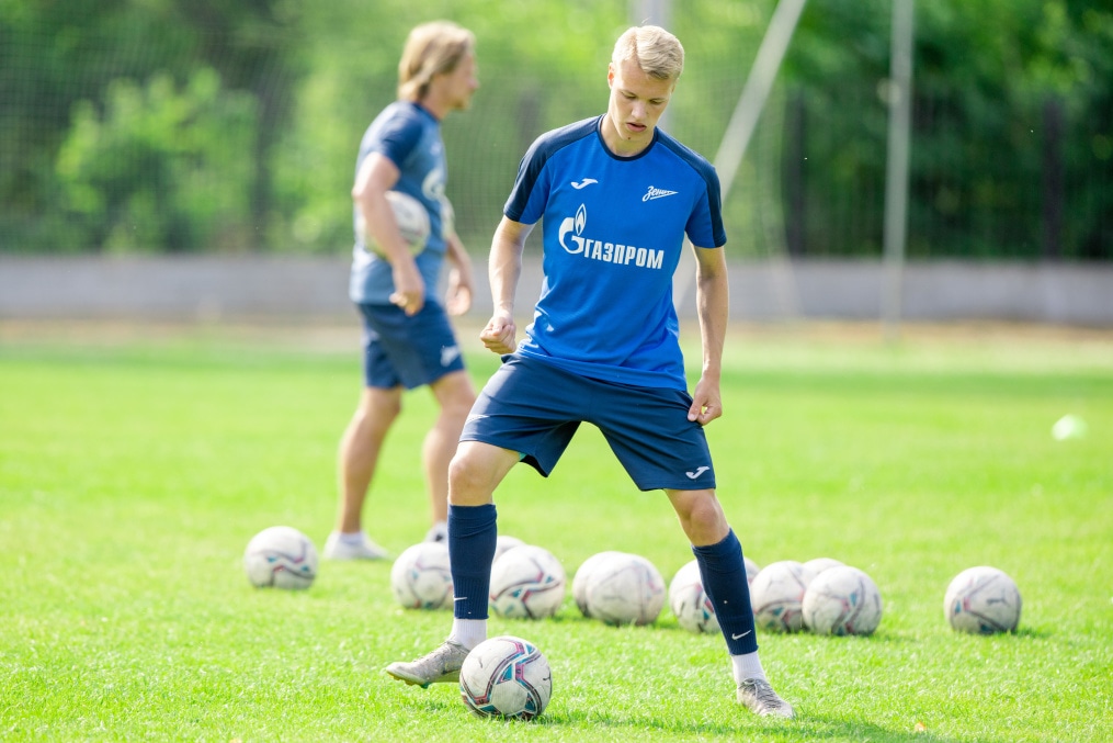 Летние учебно-тренировочные сборы «Зенита»-м в Беларуси: 27 июня, вечерняя тренировка