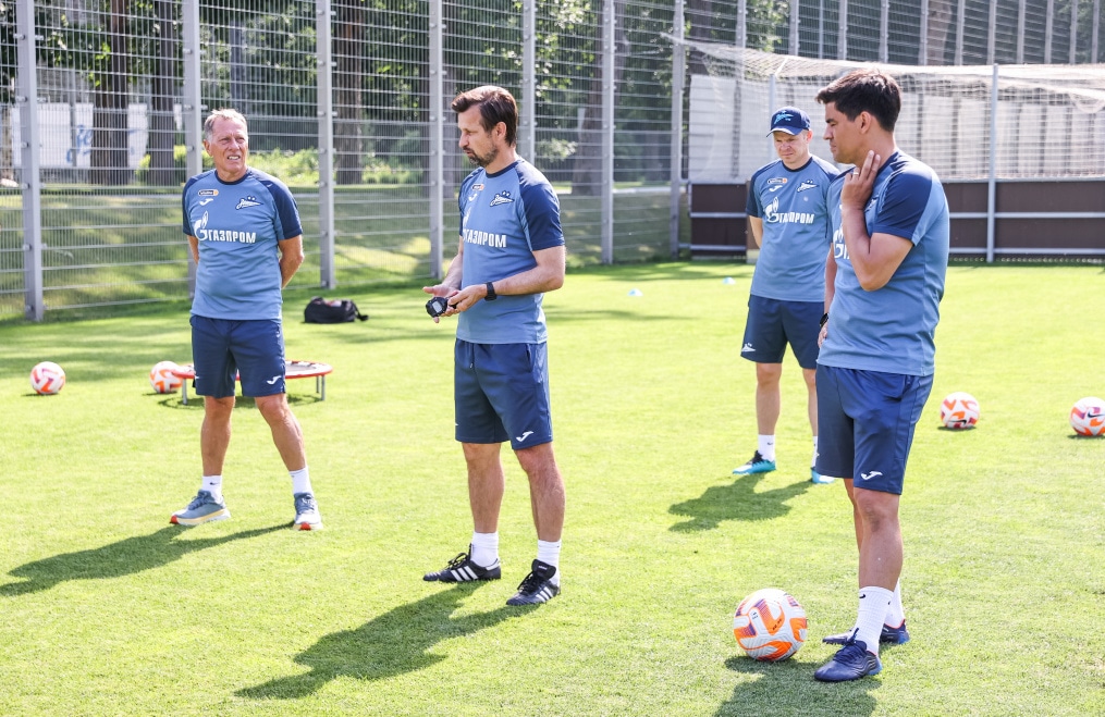 Летние «Газпром» — тренировочные сборы: 28 июня, утренняя тренировка
