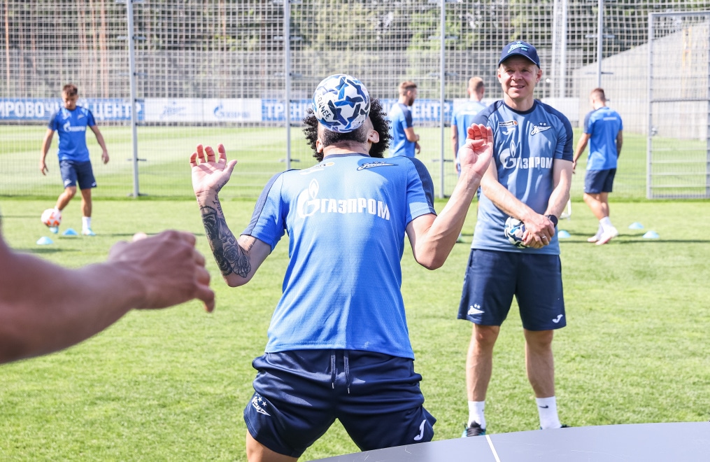 Летние «Газпром» — тренировочные сборы: 28 июня, утренняя тренировка