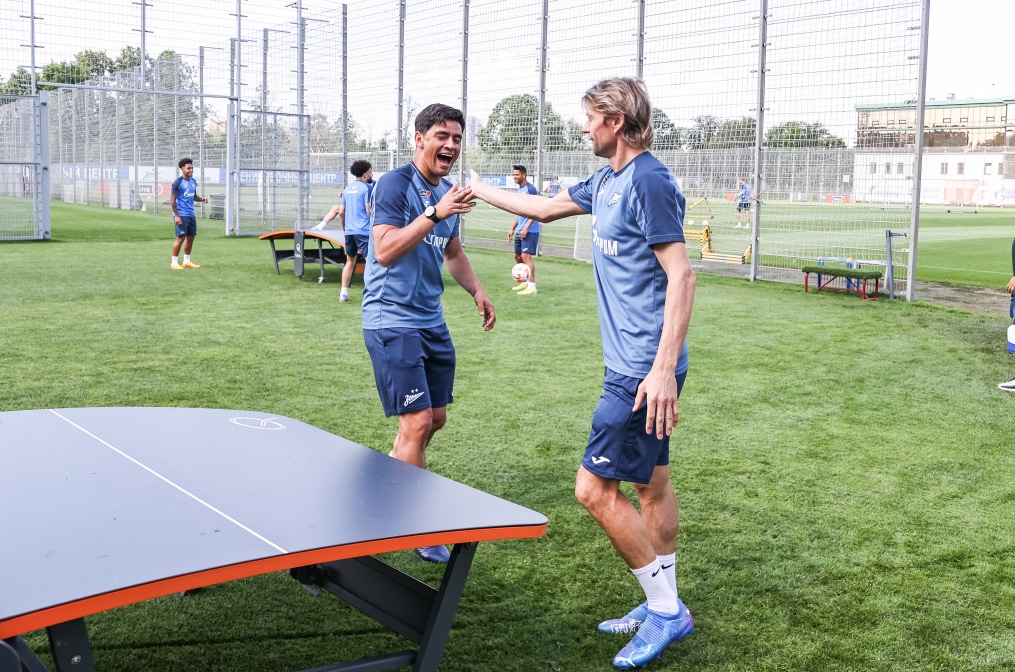 Летние «Газпром» — тренировочные сборы: 28 июня, утренняя тренировка