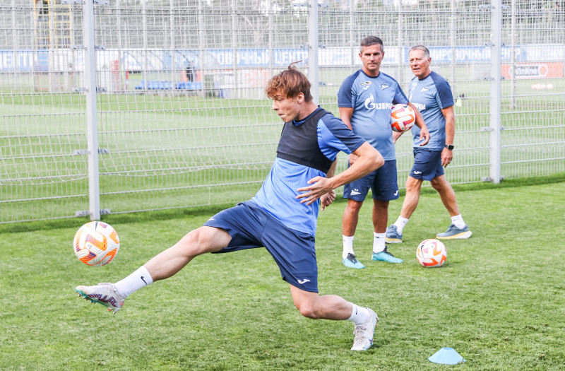 Летние «Газпром» — тренировочные сборы: 28 июня, утренняя тренировка
