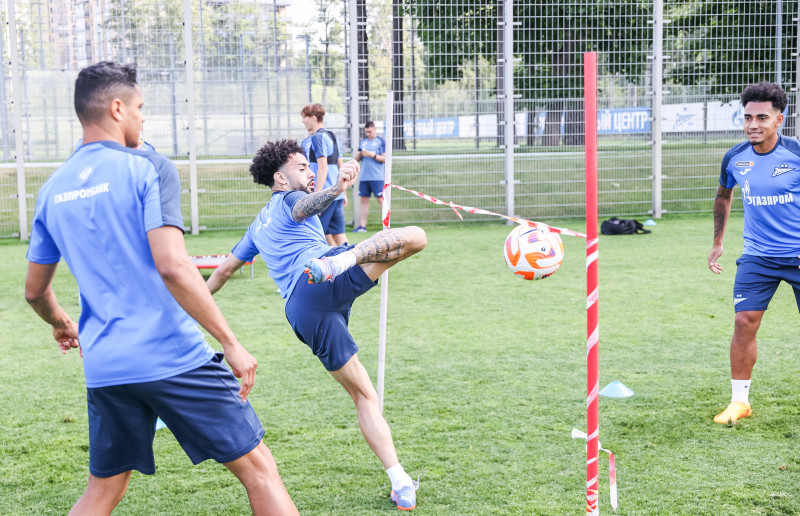 Летние «Газпром» — тренировочные сборы: 28 июня, утренняя тренировка