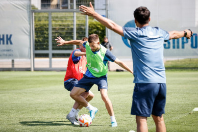 Летние «Газпром» — тренировочные сборы: 29 июня, утренняя тренировка