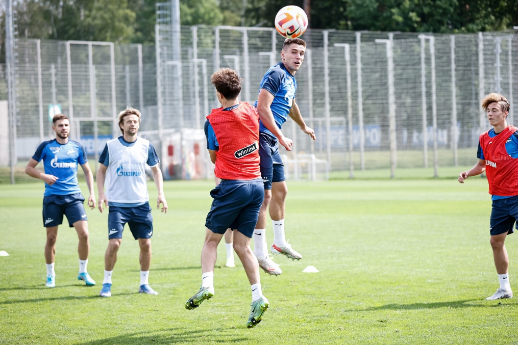 Летние «Газпром» — тренировочные сборы: 2 июля, утренняя тренировка