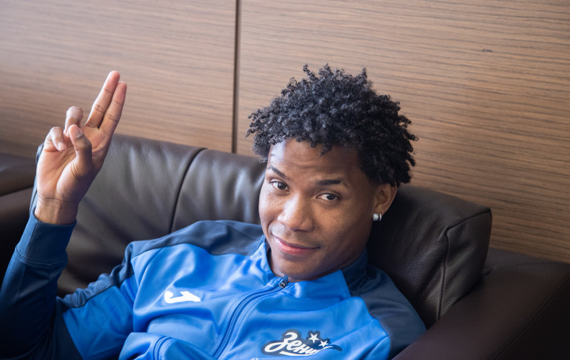 Команда «Зенит» перед вылетом на матч за Суперкубок с ЦСКА