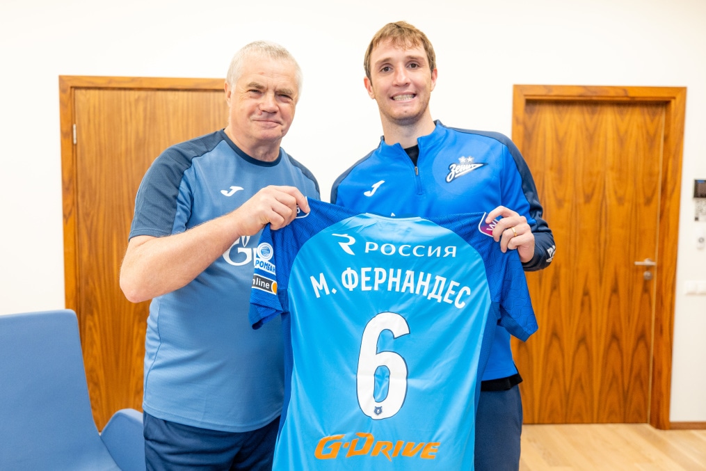 Подписание контракта с Марио Фернандесом